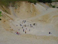 Hobbysteinbruch Eichst�tt - Bild � M.Sauter
