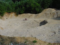 Hobbysteinbruch Untere Haardt - Bild � M.Sauter